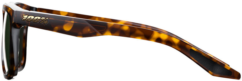 Load image into Gallery viewer, 100% Hudson Sunglasses - Gloss Havana/Grey-Green Lens
