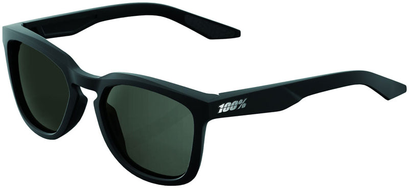 Load image into Gallery viewer, 100% Hudson Sunglasses - Soft Tact Black/Smoke Lens
