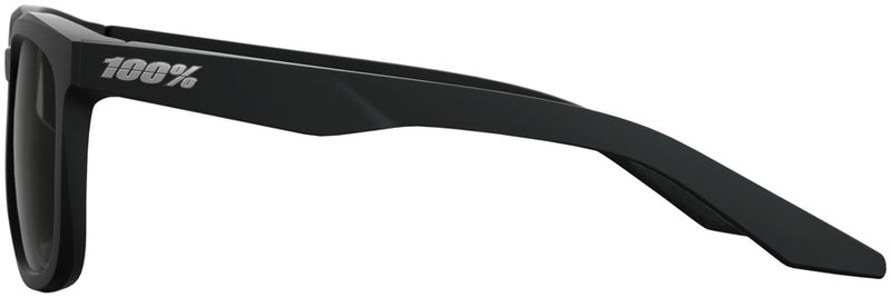 Load image into Gallery viewer, 100% Hudson Sunglasses - Soft Tact Black/Smoke Lens
