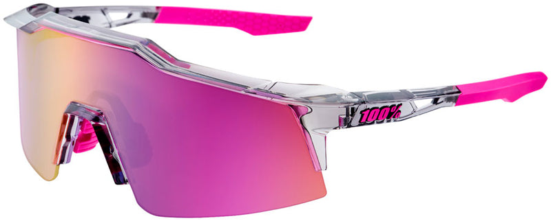 Load image into Gallery viewer, 100% Speedcraft SL Sunglasses - Tokyo Night/Purple Mirror Lens
