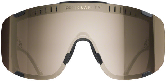 POC Devour Sunglasses - Uranium Black/Brown, Silver Mirror Lens