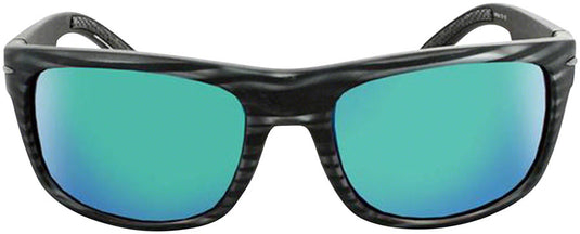 ONE Timberline Polarized Sunglasses: Matte Driftwood Gray with Polarized Smoke Green Mirror Lens