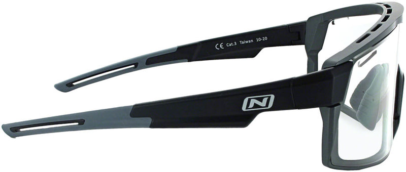 Load image into Gallery viewer, Optic Nerve Fixie Max Sunglasses - Matte Black, Aluminum Lens Rim, Photochromic Lens
