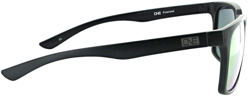 Load image into Gallery viewer, ONE by Optic Nerve Boiler Sunglasses - Matte Black, Polarized Smoke Lens with Red Mirror
