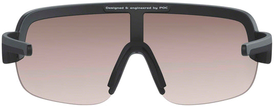 POC AIM Sunglasses - Uranium Black, Brown/Silver-Mirror Lens