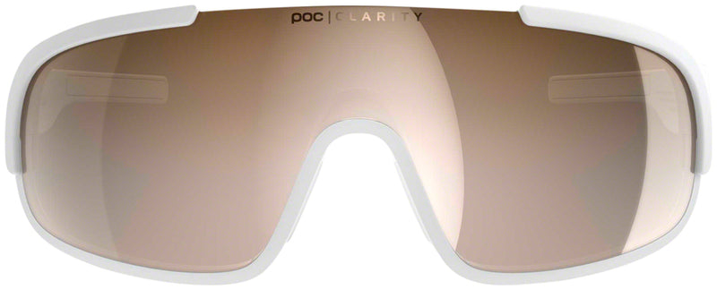 Load image into Gallery viewer, POC Crave Sunglasses - Hydrogen White, Brown/Silver-Mirror Lens
