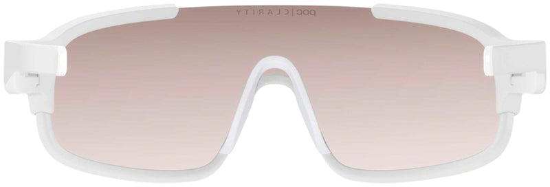 Load image into Gallery viewer, POC Crave Sunglasses - Hydrogen White, Brown/Silver-Mirror Lens
