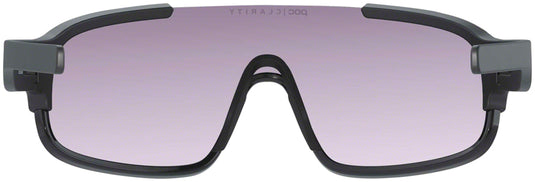 POC Crave Sunglasses - Uranium Black, Violet/Silver-Mirror Lens