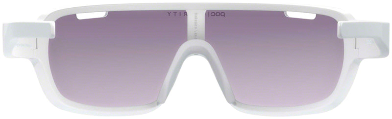 Load image into Gallery viewer, POC Do Blade Sunglasses - Hydrogen White, Violet/Silver-Mirror Lens
