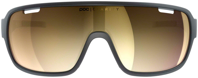 Load image into Gallery viewer, POC Do Blade Sunglasses - Uranium Black, Violet/Gold-Mirror Lens
