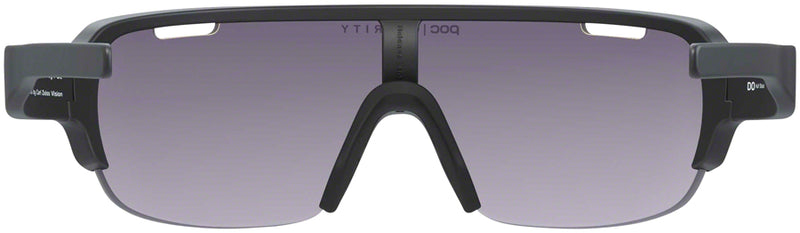 Load image into Gallery viewer, POC Do Half Blade Sunglasses - Uranium Black, Violet/Gold-Mirror Lens
