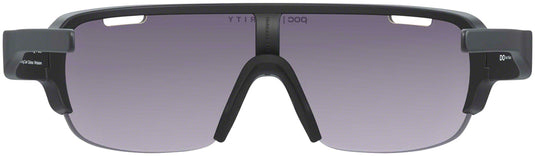 POC Do Half Blade Sunglasses - Uranium Black, Violet/Gold-Mirror Lens