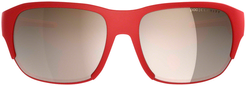 Load image into Gallery viewer, POC Define Sunglasses - Prismane Red, Brown/Silver-Mirror Lens
