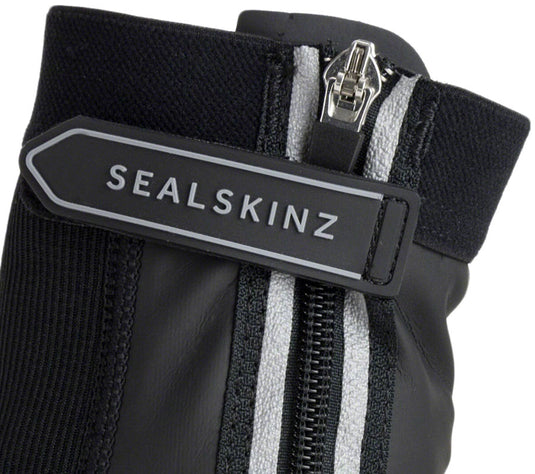 Sealskinz All Weather LED Open Sole Cycle Overshoe - Black, Medium