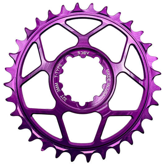 5Dev-Chainring-3-Bolt-DM-3mm-Offset-CNRG2144-Bicycle-Chainring
