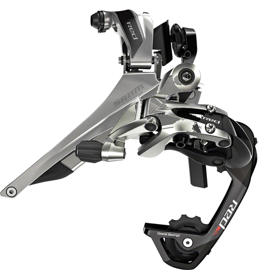 SRAM Red 11-Speed Electronic Road Cycling Kit with Yaw Front & WiFli Medium Cage Rear Derailleur