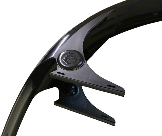 Mucky Nutz MugGuard Rear Fender, Black