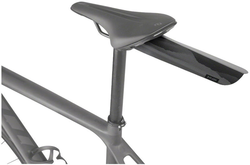 Load image into Gallery viewer, Topeak D-Flash Express S Clip-On Fender - Rear, Fits Saddle Rails, Black
