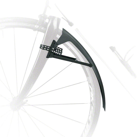 SKS S-Board Front Fender For Hybrid And Gravel Bikes Quick Release Fit System