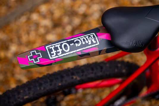 Muc-Off Ride Guard Clip-On Fender - Rear, Camo Lightweight And Stealthy