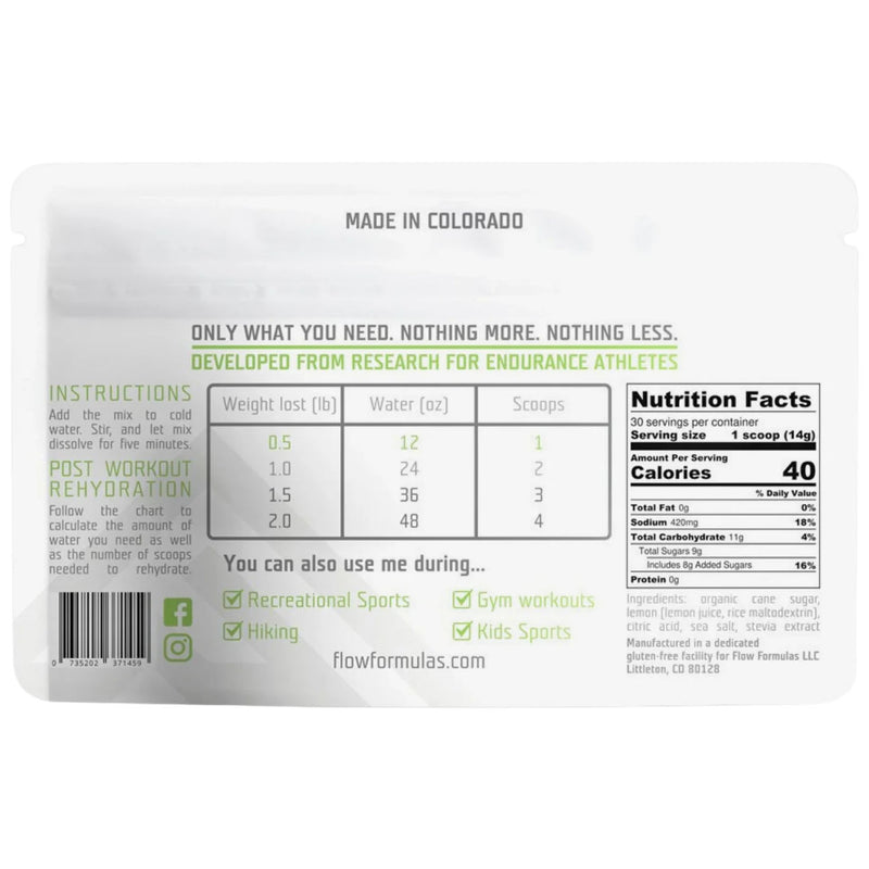 Load image into Gallery viewer, Flow Formula Electrolyte Replacement Mix, Lemonade
