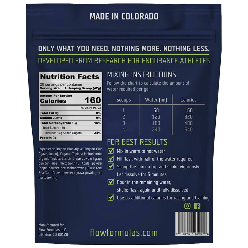 Load image into Gallery viewer, Flow Formula Endurance Gel Mix, Rainbow Fruit Blast
