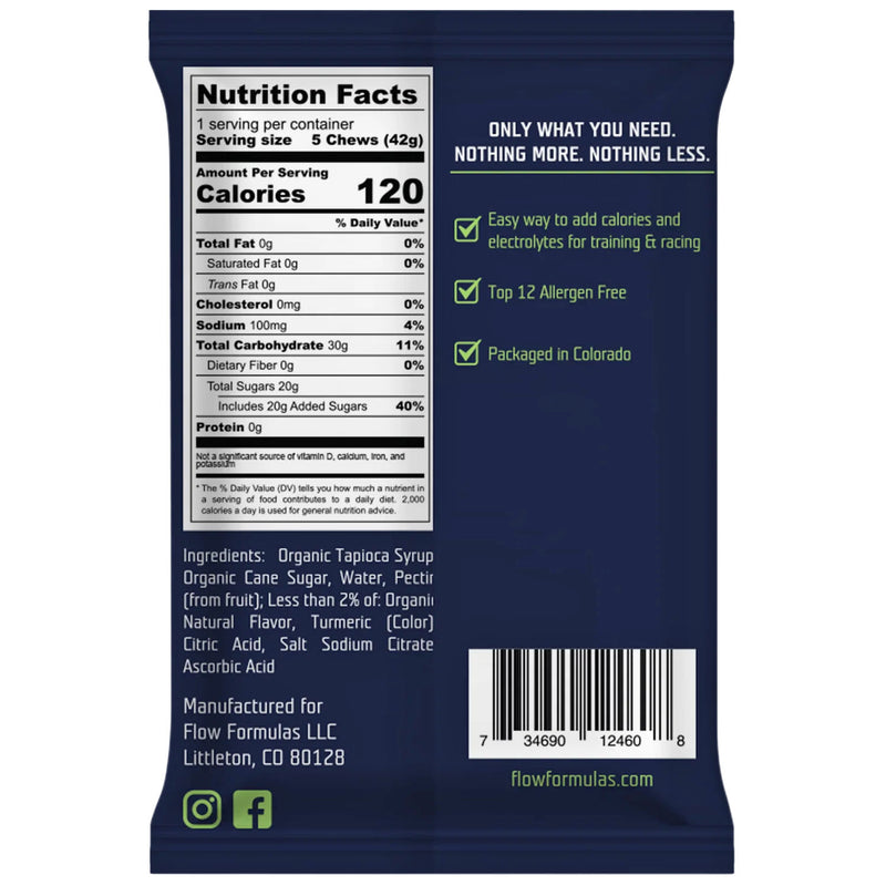 Load image into Gallery viewer, Flow Formula Endurance Chews, Pineapple Passion Fruit
