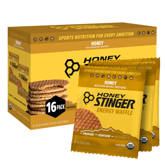 Honey Stinger Organic Stinger Waffle Box of 12 Energy Honey Box of 12 Yes