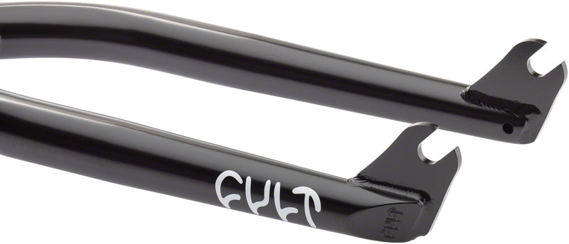 Load image into Gallery viewer, Cult Race Fork 24&quot; Black Tapered Legs, Chromoly Steel
