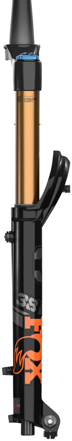 Load image into Gallery viewer, FOX 38 Factory Suspension Fork - 27.5&quot;, 180mm, 15 x 110mm, 44mm Offset, Shiny Black, Grip2, Kabolt-X
