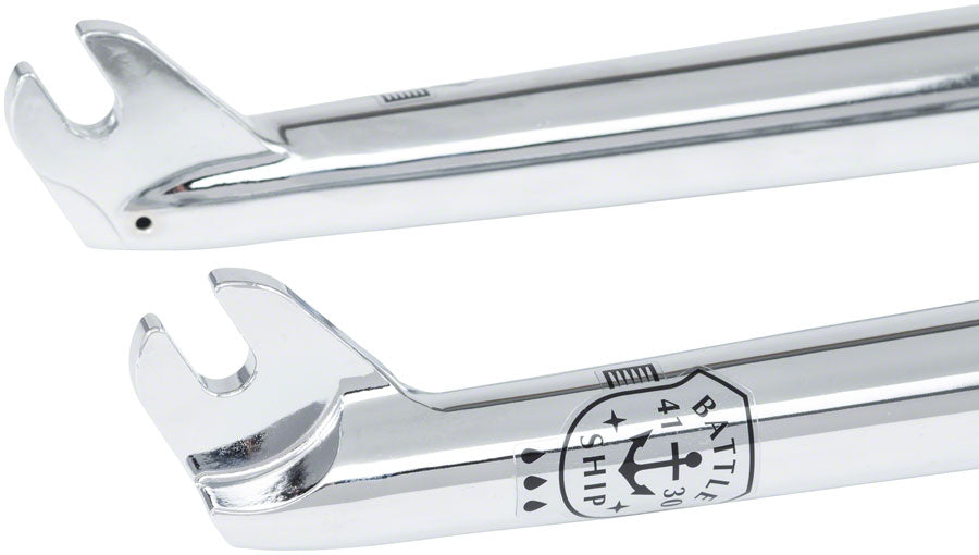 We The People Battleship Fork - 24mm Offset, Chrome Plated