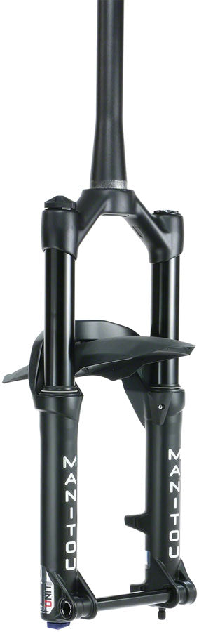 Load image into Gallery viewer, Manitou  JUnit Comp Suspension Fork - 20&quot;, 100mm, 15 x 110mm, 40 mm Offset, Black
