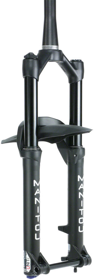 Load image into Gallery viewer, Manitou  JUnit Comp Suspension Fork - 24&quot;, 100mm, 15 x 110mm, 42 mm Offset, Black

