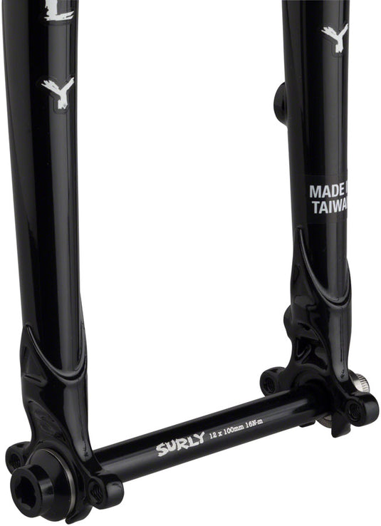 Surly Midnight Special 650b Fork 1-1/8" 40mm Offset, Black