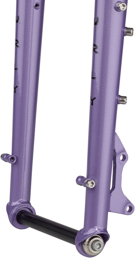 Load image into Gallery viewer, Surly Ice Cream Truck Fork - 26", 15x150mm Thru-Axle, 1-1/8" Straight Steerer, Steel, Taro Milk Tea
