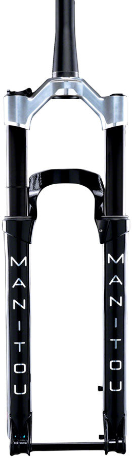 Load image into Gallery viewer, Manitou R8 Pro Suspension Fork - 29", 120 mm, 15 x 110 mm, 44mm Offset, Remote Lockout, Black/Silver
