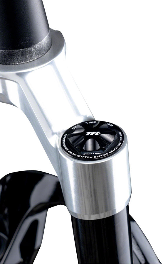 Load image into Gallery viewer, Manitou R8 Pro Suspension Fork - 29", 120 mm, 15 x 110 mm, 44mm Offset, Remote Lockout, Black/Silver
