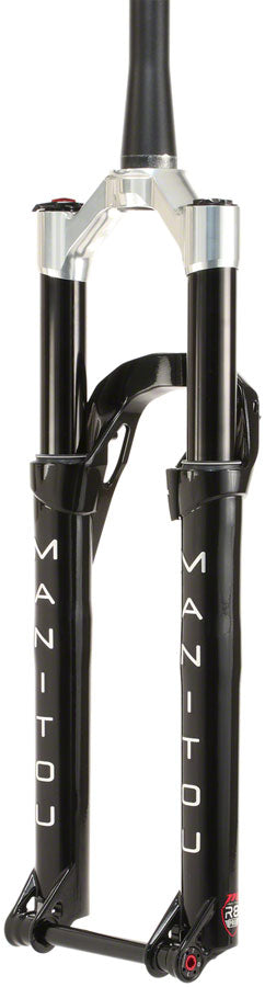 Manitou R8 Pro Suspension Fork - 29", 120 mm, 15 x 110 mm, 44mm Offset, Crown Lockout, Black/Silver