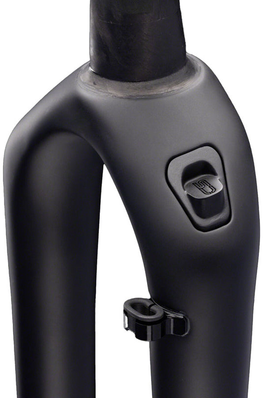Cane Creek Invert CS Gravel Suspension Fork - 700c, 30 mm, 12 x 100 mm, 45 mm Offset, Climb Switch, Matte Black