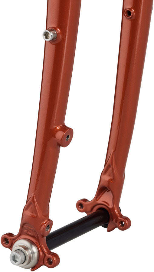 Load image into Gallery viewer, Surly Straggler Thru-Axle Fork - 650b, 390mm, 1-1/8" Straight Steerer, Steel, Shaggy Carpet
