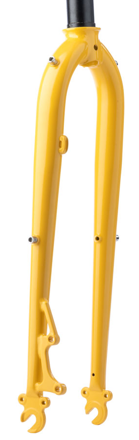 Surly Preamble Fork - 650b, QRx100mm, 1-1/8" Straight Steerer, Steel, Milky Lemonade