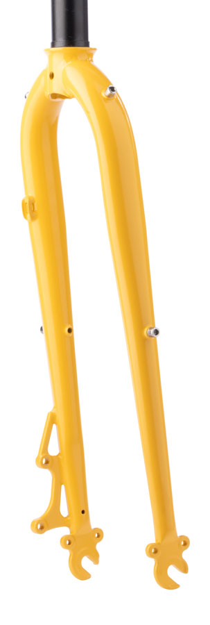 Surly Preamble Fork - 700c, QRx100mm, 1-1/8" Straight Steerer, Steel, Milky Lemonade