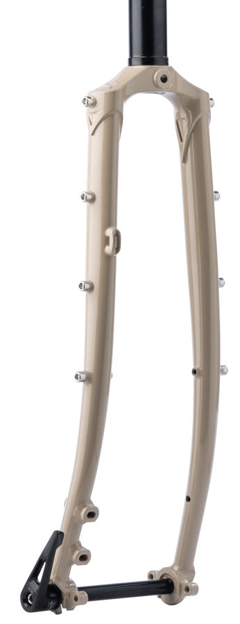 Surly Disc Trucker Fork - 700c, 1-1/8" Straight, 100x12 mm Thru-Axle, Steel, Disc, Grandpa's Khakis