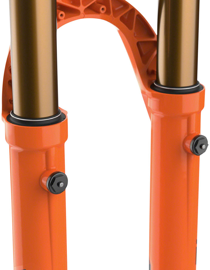 FOX 36 Factory Suspension Fork - 27.5", 160 mm, 15 x 110 mm, 44 mm Offset, Shiny Orange, Kabolt-X, Grip 2