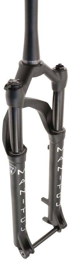 Load image into Gallery viewer, Manitou Markhor Suspension Fork - 29&quot;, 100 mm, 15 x 110 mm, 51 mm Offset, Matte Black
