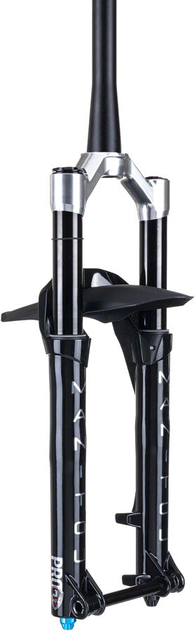 Load image into Gallery viewer, Manitou JUnit 34 Pro Suspension Fork - 26&quot;, 140 mm, 15 x 110 mm, 41 mm Offset, Gloss Black
