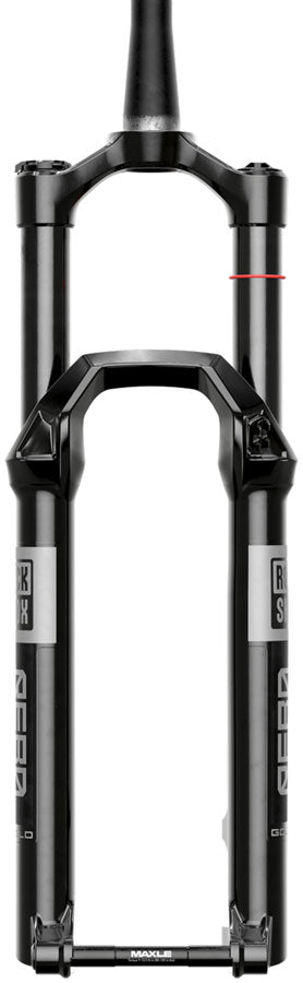 Load image into Gallery viewer, RockShox Reba Gold 3P Crown B1, Suspension Fork, 29'', DebonAir, 120mm, 1-1/8''-1.5'', 15x110mm TA, Rake: 44mm, Black

