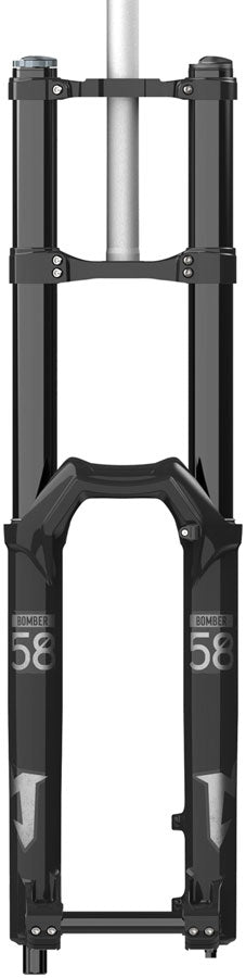 Load image into Gallery viewer, Marzocchi Bomber 58 Suspension Fork - 27.5", 203mm, 20 x 110 mm, 51mm Offset, GRIP, Shiny Black
