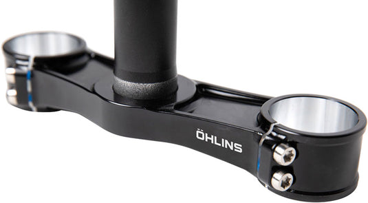 Ohlins DH38 m.2 Suspension Fork Crownset - 50mm Offset, Flat and Riser Upper Crowns, Includes Fork Bumpers