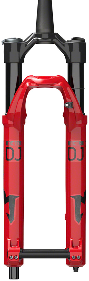 Load image into Gallery viewer, Marzocchi Bomber DJ Suspension Fork - 26", 100 mm, 20 x 110 mm, 37 mm Offset, Gloss Red, Grip, Sweep-Adj
